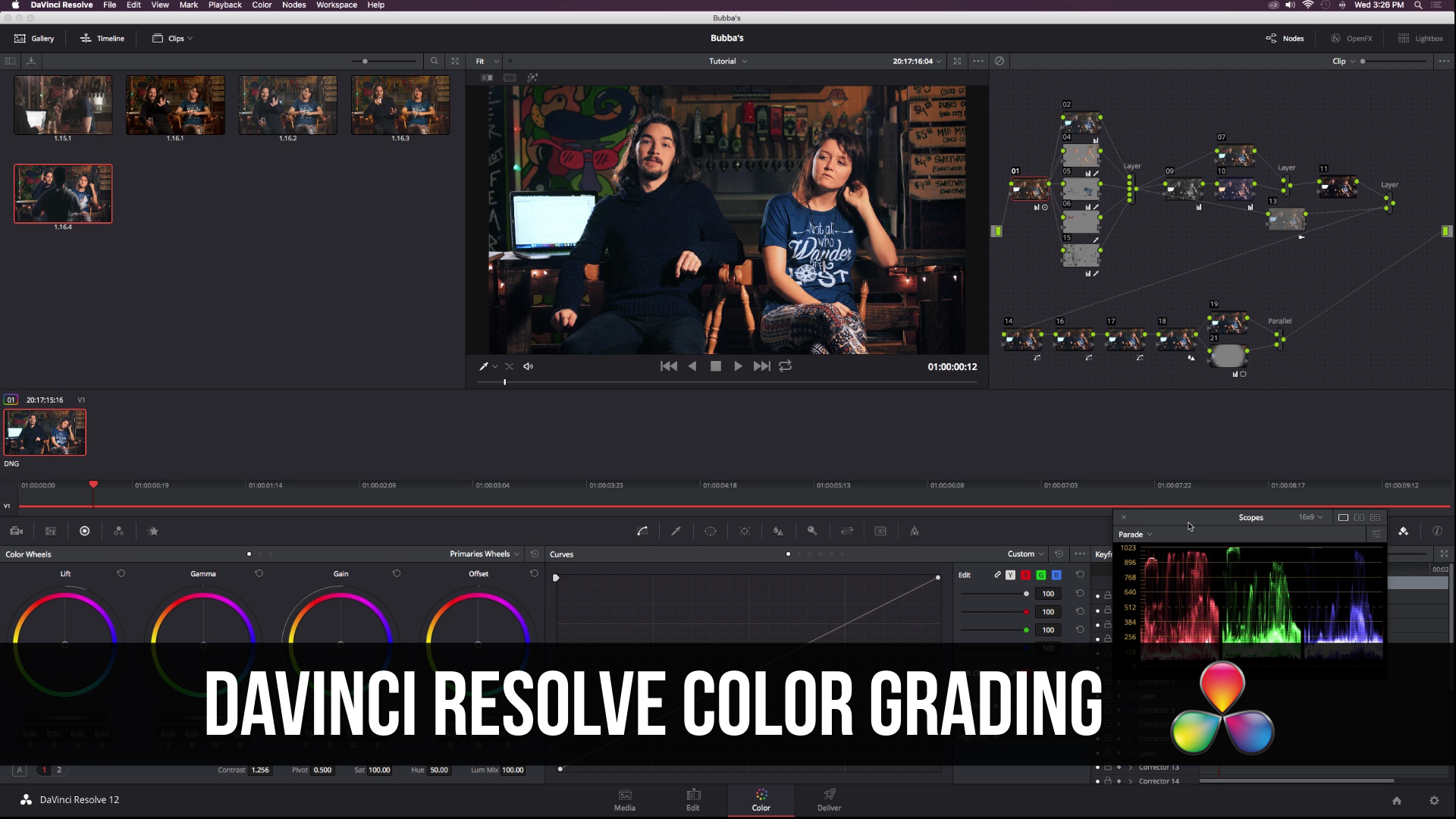 DaVinci Resolve 12 Advanced Color Grading