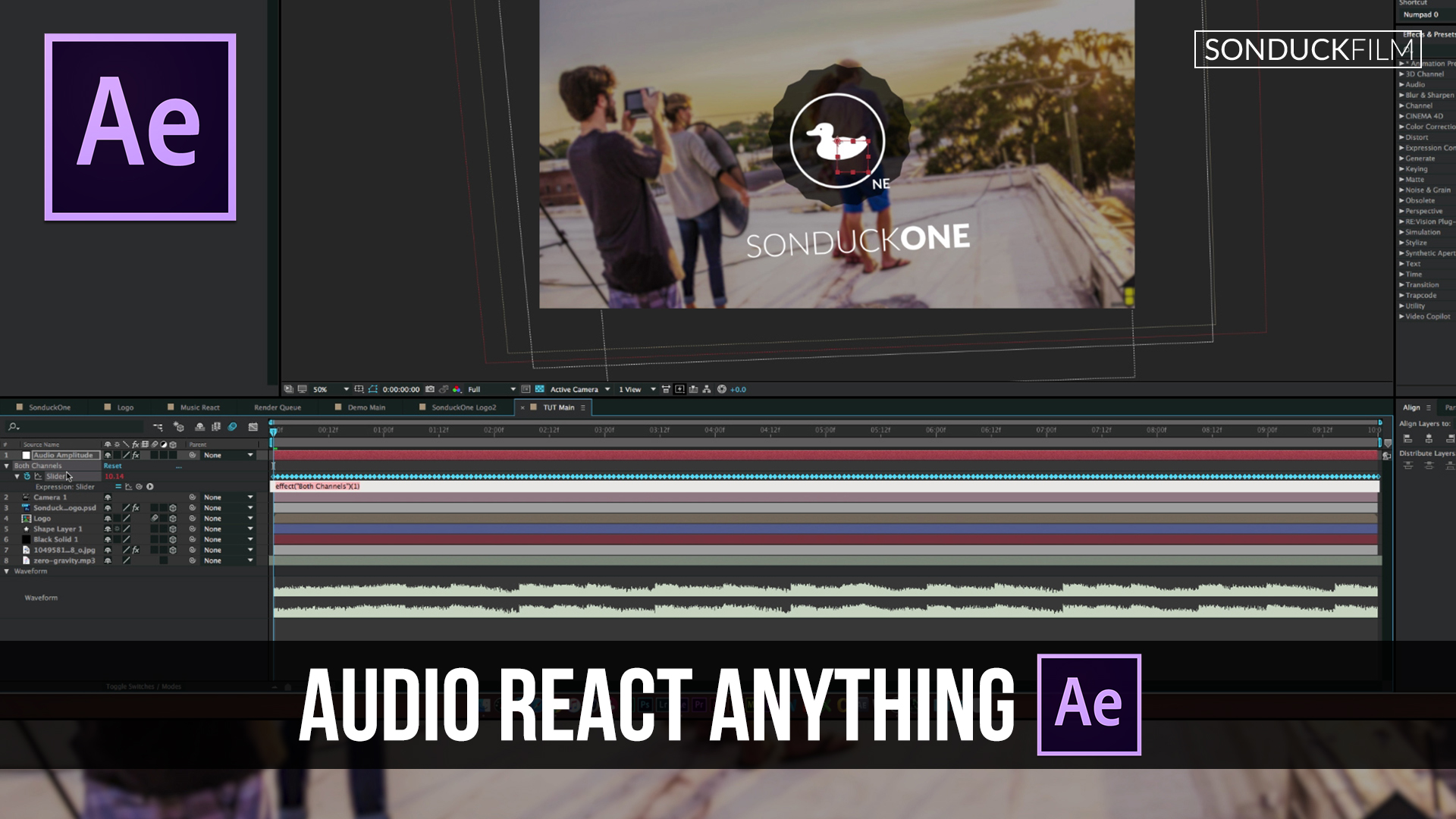 After-Effects-Tutorial-Audio-React-Anything