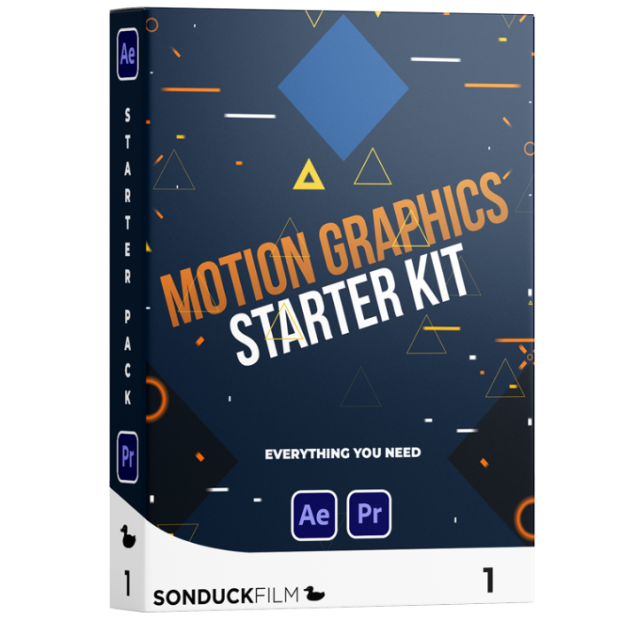 650 Motion Graphics Starter Pack | AE & Premiere Pro