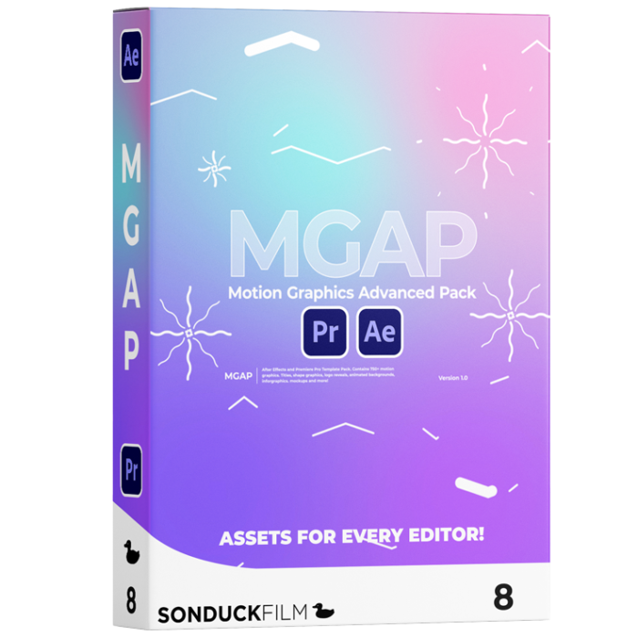 750+ Motion Graphics Advanced Pack | AE & Premiere Pro