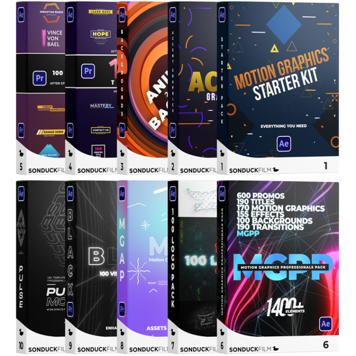 10 Pack All Bundle | 4550+ Templates | Save $290