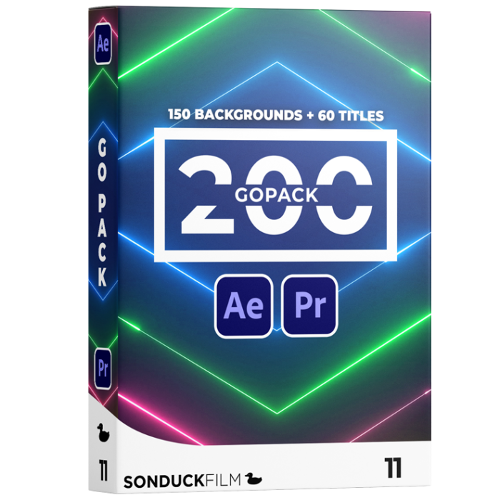 GoPack | 200+ Templates | AE & Premiere Pro