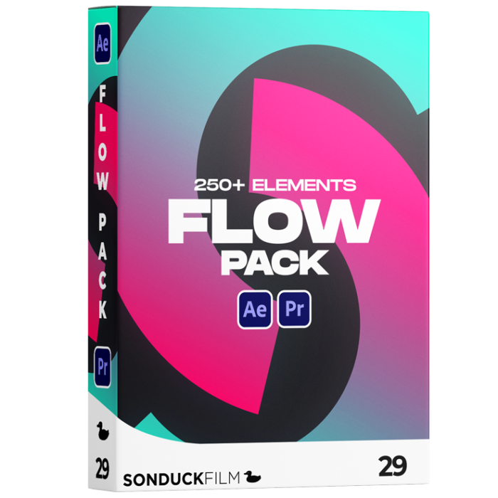 Flow Pack | 250+ Templates | After Effects & Premiere