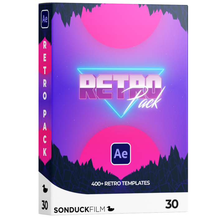 Retro Pack | 400+ Templates | After Effects