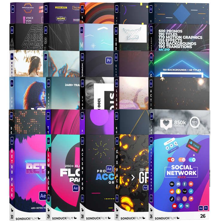 30 Pack Bundle | 20,000+ Templates | Save $1,115