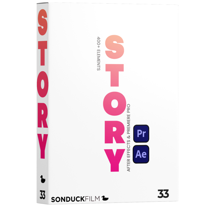 Story Pack V2 | After Effects & Premiere Pro | 400+ Templates