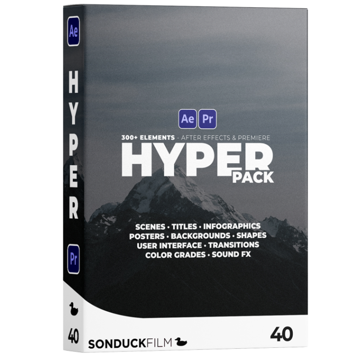 Hyper Pack | 400+ Templates | After Effects