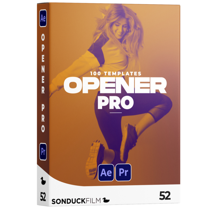 Opener Pro Pack | 100 Templates | After Effects & Premiere Pro