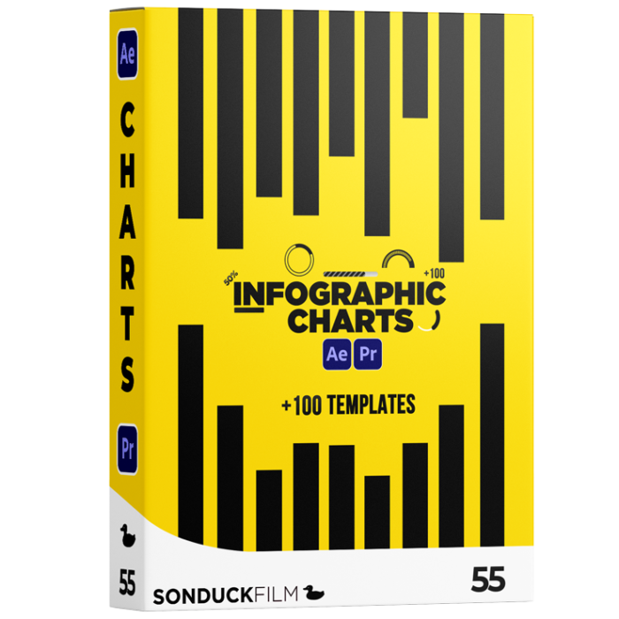 Infographic Charts Pack | After Effects & Premiere Pro