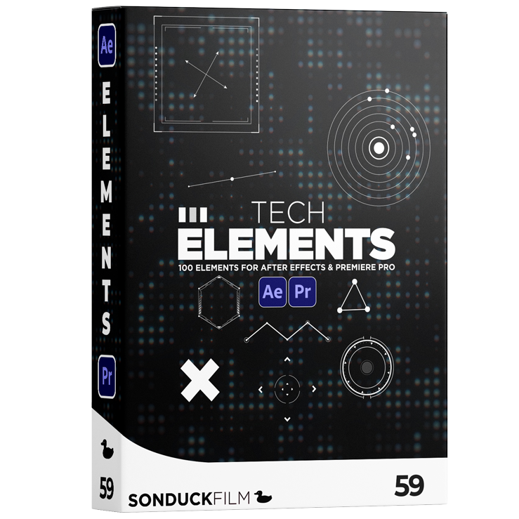 Tech Elements Pack | After Effects & Premiere Pro