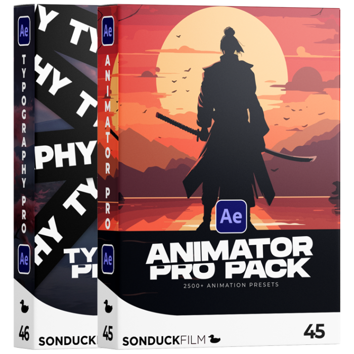 Animator & Typography Pro Bundle | Save $25