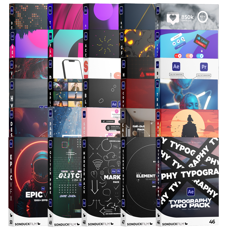 50 Pack Bundle | 36,000+ Templates | Save $1,905